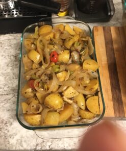 Cuisinart Multiclad Pro Triple Ply Stainless Cookware 16-inch Roasting Pan Skillet, Rectangular Roaster w/Rack 26 81ROucOZEgL