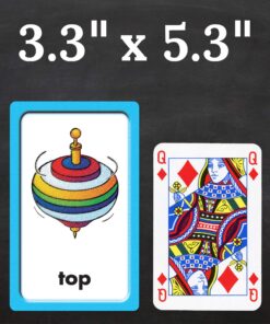 Carson Dellosa Early Learning Flash Card Set—PreK-Grade 3 Alphabet, Colors and Shapes, First Words, Numbers 0-25, Phonics, Sight Words Flash Cards With Dividers (324 Flash Cards) 9 81RRRe5RsDL