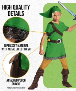 Disguise Link Classic Costume, Small (4-6) Small (4-6) 13 81RRaxbcuTL 1
