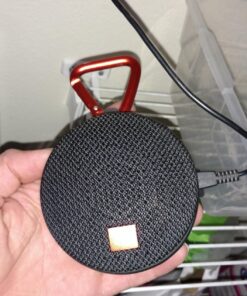 JBL Clip 2 Waterproof Portable Bluetooth Speaker (Black) Black 41 81RRe6OnL4L