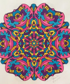 Centered - For Crayons And Wide Tipped Markers: Angie's Gentle Mood Menders - Volume 2 (Angie's Gentle Mood Menders - For Crayons And Wide Tipped Markers) Paperback, Large Print 87 81RRgHR2clL 1