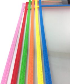 Clipco Dry Erase Pocket Sleeves Assorted Colors (30-Pack) 11 81RTHzB3BL