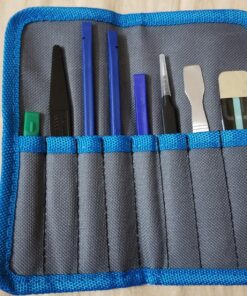 Professional Opening Pry Tool Repair Kit with Non-Abrasive Nylon Spudgers and Anti-Static Tweezers, 8 Piece Set 34 81RTkBizPeL