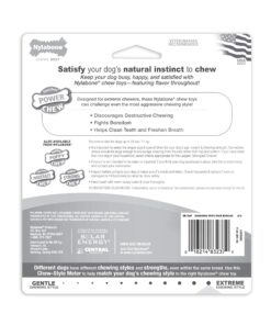 Nylabone Power Chew Toys Variety Triple Pack - Dog Toys for Aggressive Chewers - Indestructible Dog Bones for Small Dogs - Chicken, Bacon & Peanut Buter Flavors, Small/Regular (3 Count) Small up to 25 lbs. 30 81RUDDF2kJL
