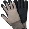 MAGID BE337T Bella Men's Comfort Flex Coated Garden Glove, Medium/Large (1 Pair), Black & Grey Mens: Medium/Large 1 Pair 59 81RUKPP0GoL