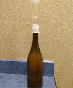 FastRack Drilled Rubber Stopper (10 - 3 pieces) Solid Rubber Stopper Bungs for use with Fermentation Airlock Durable Carboy Bung Tapered Bung for Corking Home Brewing Glass Carboys. 14 81RVAgj51TL