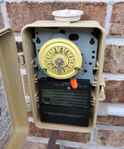 Intermatic T104P3 208-277 Volt DPST 24 Hour Mechanical Time Switch 11 81RWCZ1vF2L