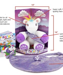 Plushible Unicorn Stuffed Animal for Kids (Poppy's The Greatest Gift Set) Poppy's The Greatest Gift Set 10 81RXGpBzvpL
