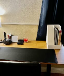 Amazon Basics Rectangular Plastic Desk Organizer, Magazine Rack, White, 2-Pack Magazine Rack, 2-Pack 26 81RXq0SIQPL