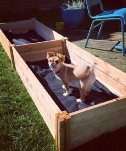 Greenes Fence 2 Ft. X 8 Ft. X 10.5 In Raised Garden Kit, Cedar 37 81RZ3Uw7Q L