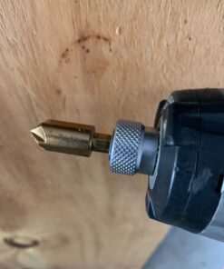 Baban Countersink Drill Bit,Countersink Drill Bit Set 6 Pcs 1/4'' Hex Shank HSS 5 Flute Countersink 90 Degree Center Punch Tool Sets for Wood Quick Change Bit 6mm-19mm 34 81RZtHmAjRL