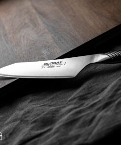 Global G-4, Classic 7 inch Knife, Stainless Steel Oriental Chef's, 7", Stainles Steel 16 81RZuc2qvrL