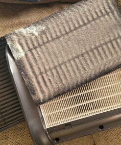 Honeywell HPA100 HEPA Air Purifier for Medium Rooms - Microscopic Airborne Allergen+ Reducer, Cleans Up To 750 Sq Ft in 1 Hour - Wildfire/Smoke, Pollen, Pet Dander, and Dust Air Purifier – Black Medium Room 41 81RaipFQ2GL