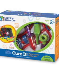 Learning Resources New Sprouts Cure It! Doctor Kit for Kids, Pretend Play Doctor Set, 6 Pieces, Ages 2+ 15 81RbZzTEzDL