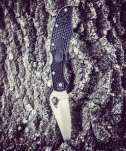 Spyderco Byrd Lightweight Knife with Stainless Steel Blade and High Performance FRN Handle One Size Cara Cara 2 - Black 48 81RdcmUnVVL