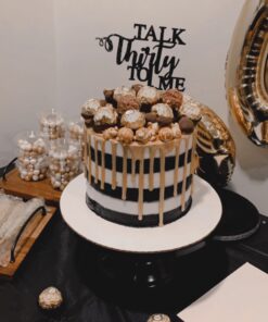 Grand Baker Cake Stand 10 inch Wedding Cake Tools Adjustable Height Fondant Cake Display Accessory for Party bakeware (Black) Black 26 81Re0HRhtML