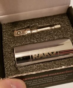 RAK Universal Socket Tool Stocking Stuffer Gifts for Men - Super Socket Gifts for Him - Adjustable Grip Socket Adapter Set for Husband, Mechanic, Handyman, Tools for Men - Christmas Gifts 2 pc set 37 81Re6q77SML