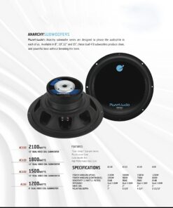 Planet Audio AC15D Car Subwoofer - 2100 Watts Maximum Power, 15 Inch, Dual 4 Ohm Voice Coil, Easy Mounting, Sold Individually 28 81ReXj25UXL