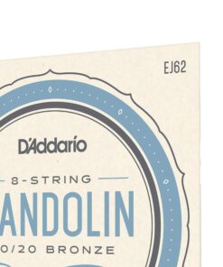 D'Addario EJ62 80/20 Bronze Mandolin Strings, Light, 10-34 8 81Rei21xRpL