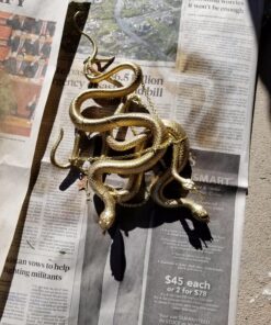 Fun Central 12 Pack - Realistic Rubber Snakes Toys for Garden in Bulk - 22 inches 38 81ResCymmTL