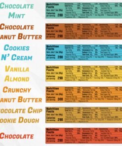 Alternative view of CLIF BAR - BUILDERS Protein Bar Variety Pack, 20 Grams of Protein, Helps Build & Repair Muscles, Replenishes Energy, Zero Trans Fat, Gluten-Free, Non-GMO (2.4 oz Per Bar, 2 of Each Flavor, 14 Count)