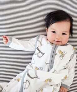 Burt's Bees Baby - Fitted Crib Sheet, Boys & Unisex 100% Organic Cotton Crib Sheet For Standard Crib and Toddler Mattresses (Heather Grey Thin Stripes) Heather Grey Stripes 21 81RhKC TWyL