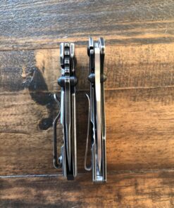 CRKT Squid Folding Pocket Knife: Compact EDC Straight Edge Utility Knife with Stainless Steel Blade and Framelock Handle Black Stonewash 51 81RkjZDKAPL