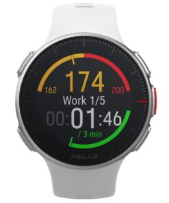 POLAR VANTAGE V – Premium GPS Multisport Watch for Multisport & Triathlon Training (Heart Rate Monitor, Running Power, Waterproof), Pro (Includes H10 HRM Chest Strap), White 29 81RlbCRindL 1