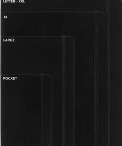 Moleskine Classic Notebook, Soft Cover, Large (5 x 8.25") Ruled/Lined Black 14 81Ro7pJXy6L 2