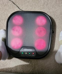 Foot Massager with Heat, Snalax Shlatsu Electic Foot Masager Machine for Plantar fascits, Foot Warmer Massager for Neuropathy Paln and Circulatlon, Glits for Eldery, Men/Women Black 593-NW 30 81RpwTh 1IL