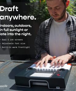 Freewrite Smart Typewriter | Digital Typewriter with E Ink Display for Distraction-Free Writing | WiFi-Enabled Word Processor Syncs Directly to The Cloud | Dedicated Drafting Machine for Authors - Image 7
