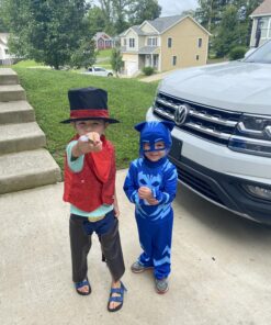 Disguise Catboy Costume for Kids, Official PJ Masks Costume Jumpsuit Toddler Large (4-6) 18 81Rr8LFdRSL