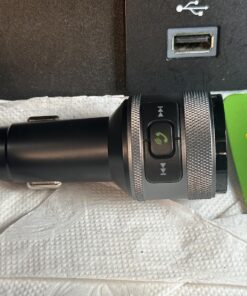 IMDEN Bluetooth 5.0 FM Transmitter for Car, 3.0 Wireless Bluetooth FM Radio Adapter Music Player FM Transmitter/Car Kit with Hands-Free Calling and 2 USB Ports Charger Support USB Drive black 48 81RrpYr88yL