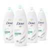 Dove Sulfate Free and Hypoallergenic, Sensitive Skin Body Wash, 22 Fl Oz (Pack of 4) 10 81RsArhACOL
