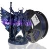 Stronghero3D PLA 3D Printer Filament 1.75 mm,PLA Silk Purple,PLA Black,PLA Blue,Accuracy +/- 0.05 mm net Weight 1 kg for Ender3 Cr10 Black-blue-purple 19 81Rt2ILL43L