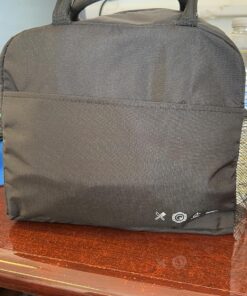 DALINDA Lunch Bag Lunch Box for Women Men Reusable Insulated Lunch Tote Bag,Leakproof Thermal Cooler Sack Food Handbags Case High Capacity forTravel Work School Picnic- Black 36 81Rt8ts2CGL