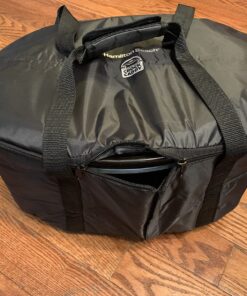Hamilton Beach Portable Slow Cooker Travel Bag, Insulated Carrier Case for 4, 5, 6, 7 & 8 Quart Crock, Internal Mesh Net Holds Pot in Place, Compatible with Other Brands, Black (33002) 40 81RuJer3ZjL