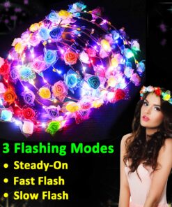 112 Pcs New Years Eve Glow in The Dark Party Supplies 2024, Glow Sticks Bulk LED Neon Party Favor Light Up Toys Gifts Kids Adult 100 Glow Sticks Necklaces Bracelets/6 Light Up Glasses/6 Led Headbands 112 Pcs Glow Party Supplies 9 81RvReNSmYL