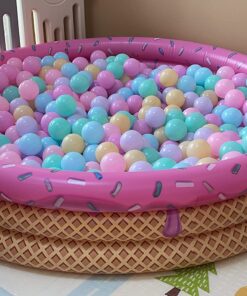 Amazon Basics BPA Free Crush Proof Plastic Pit Balls with Storage Bag, Toddlers Kids 12+ Months, 1000 Count, 1000 Balls, 6 Pastel Colors 47 81Rw5YDSxFL