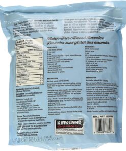 Kirkland Signature Almond Flour Blanched California Superfine, 3 Pound (Pack of 1) 24 81RwU4sXuFL