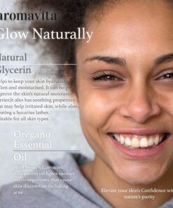 AROMAVITA Oregano Oil Soap - Hand Soap or Body Wash - Natural Soap, Oregano Oil Soap Bar for Hand Wash or Body Wash 3.5 Ounce (Pack of 1) 13 81RyZKpx4EL