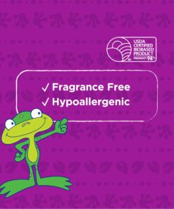 Alternative view of Kandoo Flushable Wipes for Baby and Kids by Kandoo, Unscented for Sensitive Skin, Hypoallergenic Potty Training Wet Cleansing Cloths, 50 Count, Pack of 12