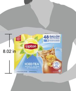 Lipton Iced Tea Bags, Bulk Tea, Great for Parties, 48 Gallon-Sized Tea Bags 23 81S0FI1ec3L