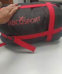 Sleeping Bag – Envelope Lightweight Portable, Comfort with Compression Sack - Great for 3 Season Traveling, Camping, Hiking, Outdoor Activities & Boys. Black 19 81S0QXnxANL 1