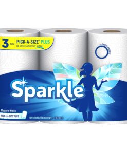 Sparkle® Paper Towels, 3 Count (Pack of 6) 3 Count (Pack of 6) White 14 81S0dDMbTZL