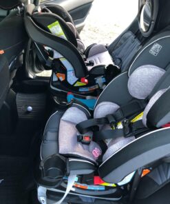 Graco Slimfit 3 in 1 Car Seat -Slim & Comfy Design Saves Space in Your Back Seat, Darcie, One Size 46 81S1FvmGm1L