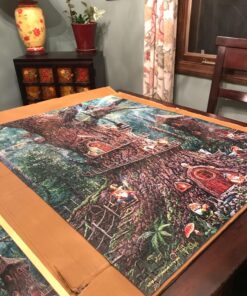 SUNSOUT INC - Forest Gnomes - 1000 pc Large Pieces Jigsaw Puzzle by Artist: Jeff Tift - Finished Size 27" x 35" - MPN# 36510 22 81S275FDbQL