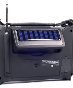 Kaito KA500 5-way Powered Emergency AM/FM/SW NOAA Weather Alert Radio with Solar,Dynamo Crank,Flashlight and Reading Lamp, Color Black 33 81S2GZVGAcL