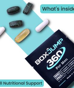 Daily Multivitamin for Men, Packed with All Essential Daily Men's Vitamins & Minerals, 30+ Vitamins for Men in Each Serving - Vitamin A, D, C, E, B1, B2, B6, B12-30-Day Vitamin Pack for Men 9 81S2I46YdFL