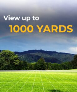 Wingspan Optics Explorer High Powered 12X50 Monocular. Bright and Clear. Single Hand Focus. Waterproof. Fog Proof. For Bird Watching, or Watching Wildlife. Daytime Use. Formerly Polaris Optics 27 81S2xcVroYL